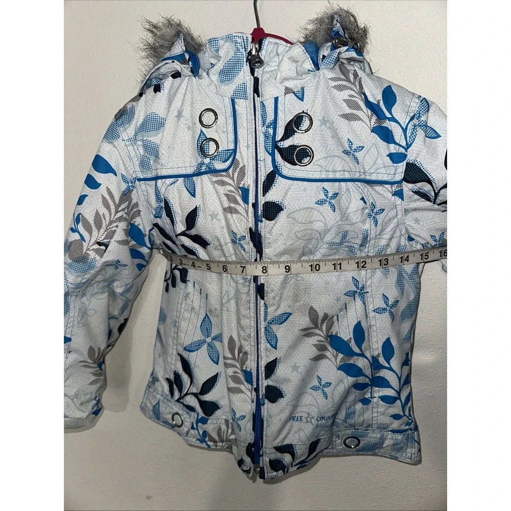 Free Country Youth Sx 5/6 Winter Jacket Fleece‎ Lined Full Zip